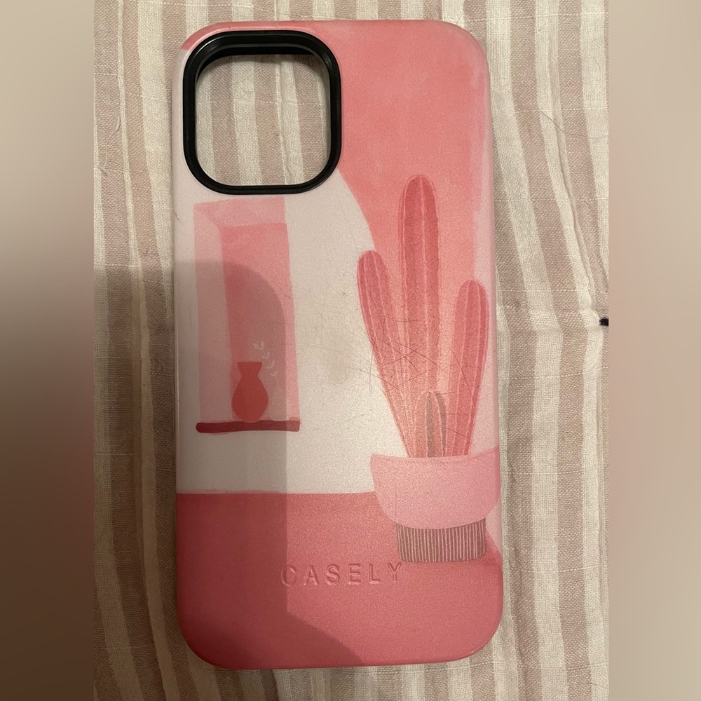 IPhone 12 Pro Max bold Casely case.